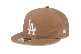 New Era Los Angeles Dodgers Waxed Canvas Retro Crown 9FIFTY Adjustable Cap