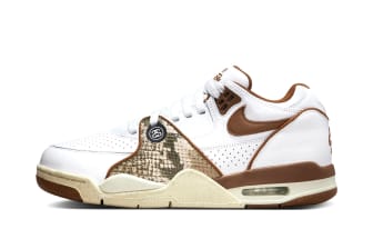 Stussy x Nike Air Flight '89 'White and Pecan'