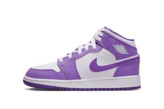 Air Jordan 1 Mid 'Purple Venom' (Grade-School)