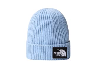 North Face TNF Logo Box Cuffed Beanie