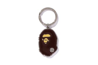 Bape Ape Head Metal Keychain