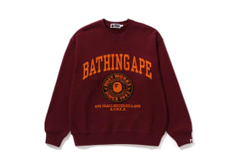 BAPE College Graphic Crewneck