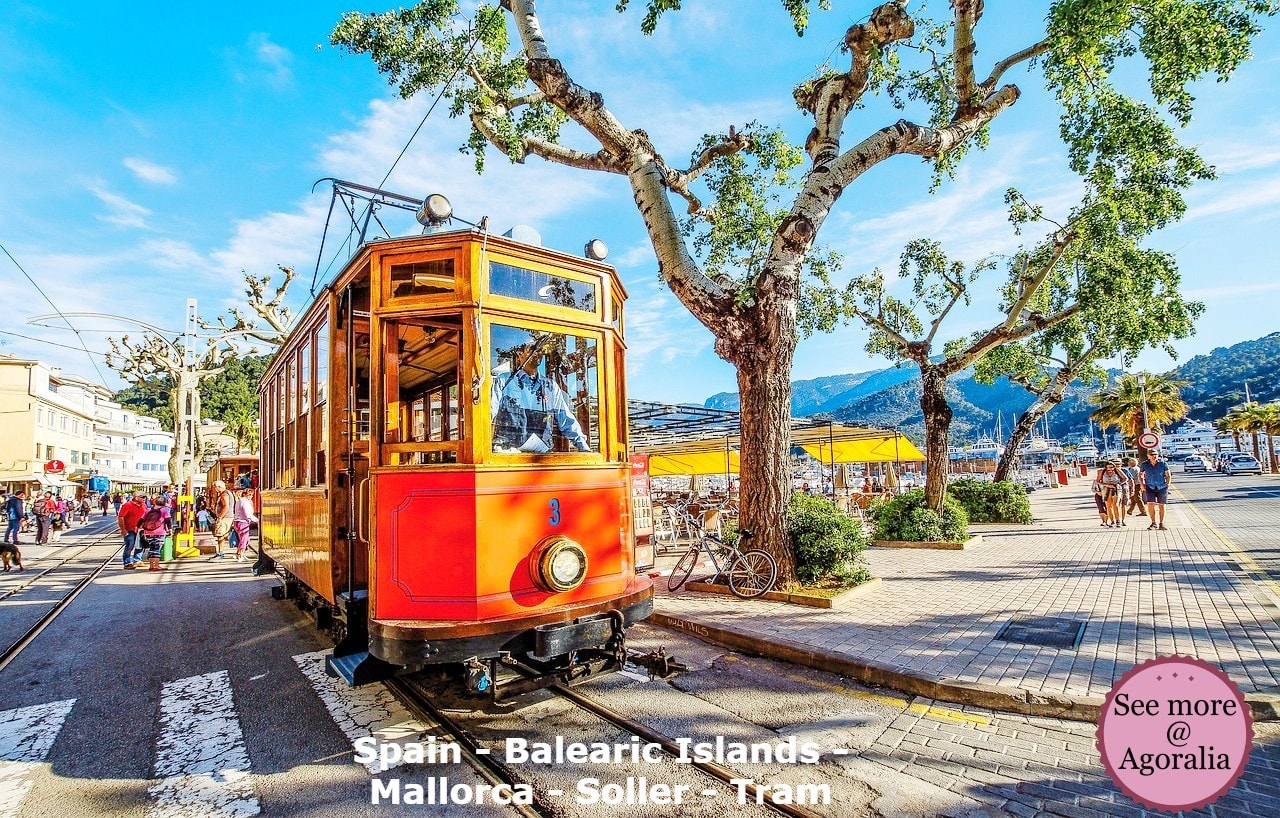 Spain - Balearic Islands - Mallorca - Soller - Tram