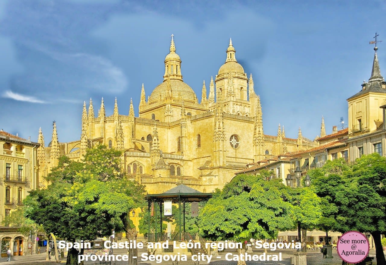 Spain - Castile and León region - Segovia province - Segovia city - Cathedral