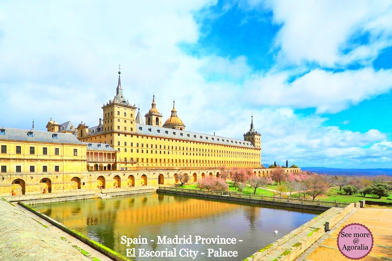 Spain-Madrid-Province-El-Escorial-City-Palace