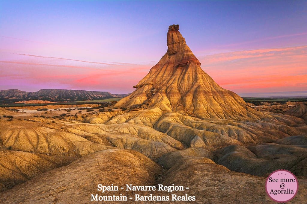 Spain-Navarre-Region-Mountain-Bardenas-Reales