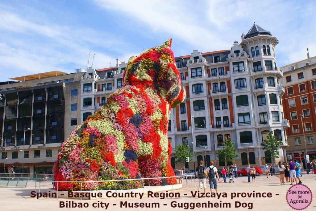 Spain - Basque Country Region - Vizcaya province - Bilbao city - Museum - Guggenheim Dog