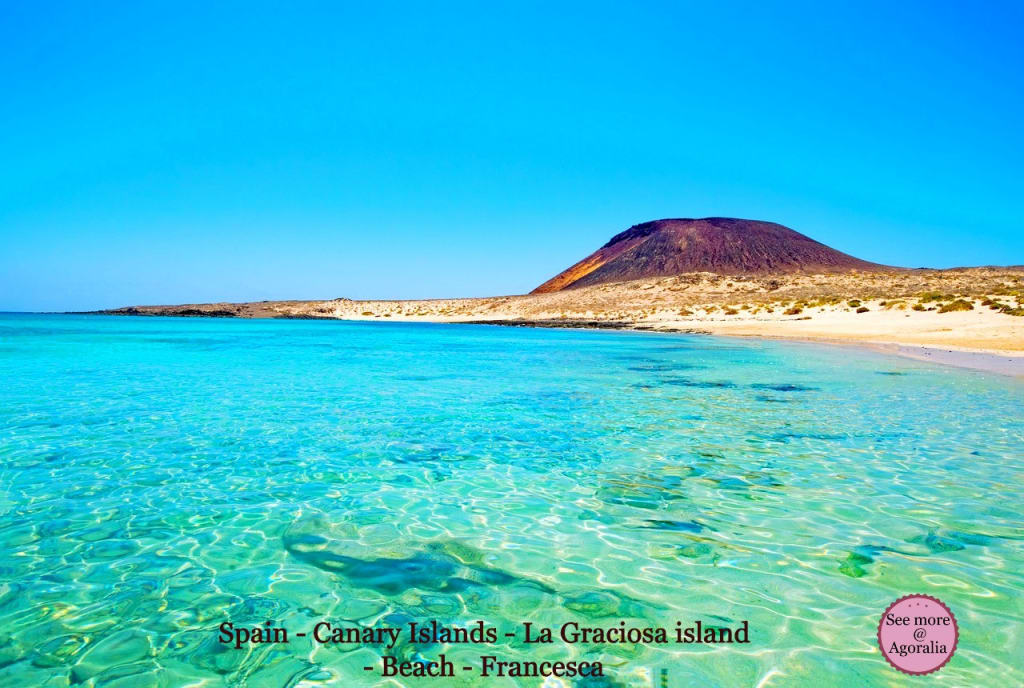 Spain - Canary Islands - La Graciosa island - Beach - Francesca
