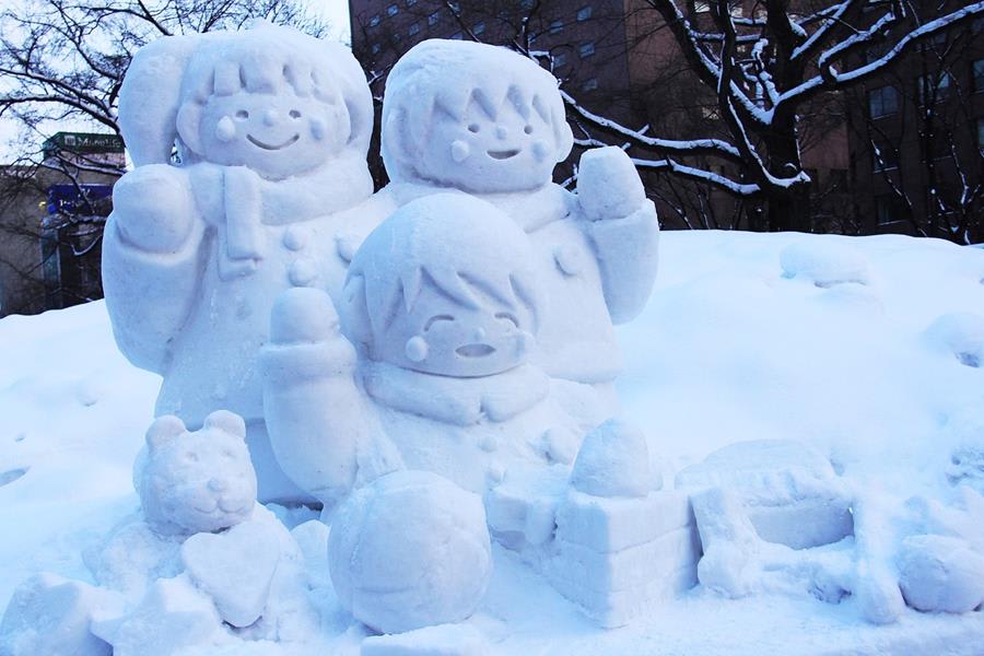 Japan-Festival-Hokkaido-Snow-festival-snow-carving
