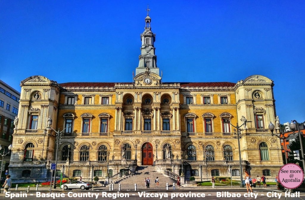 Spain - Basque Country Region - Vizcaya province - Bilbao city - City Hall