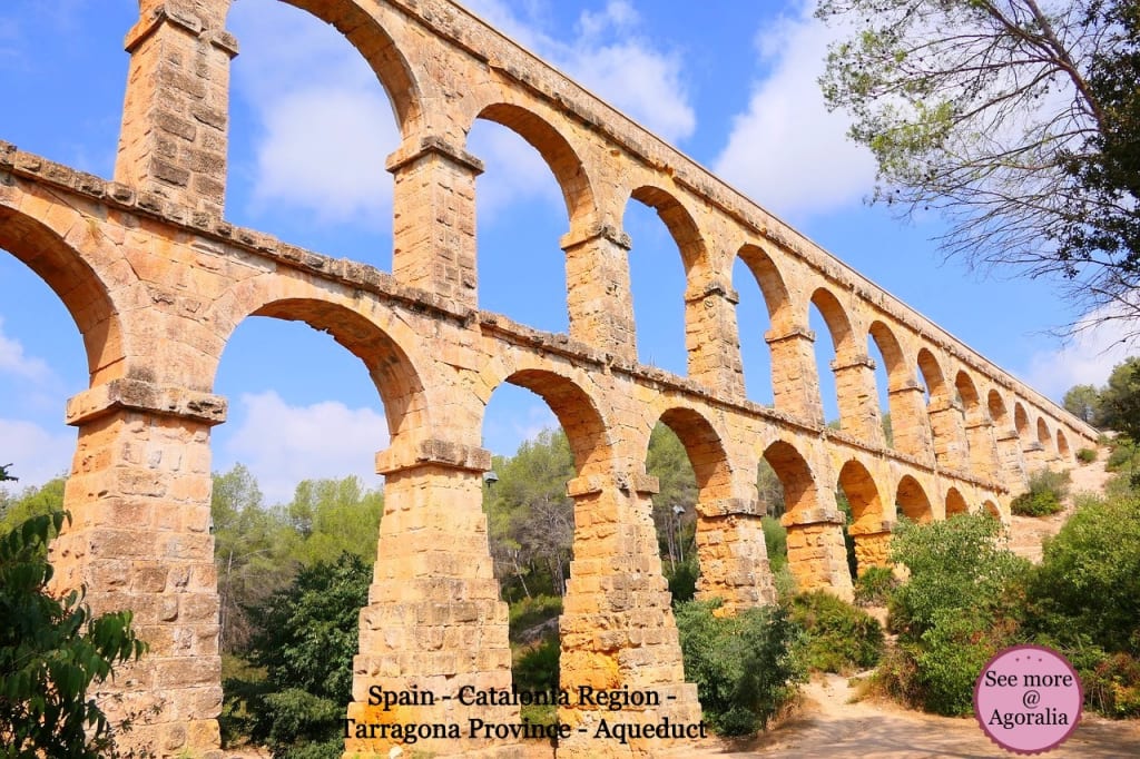 Spain-Catalonia-Region-Tarragona-Province-Aqueduct