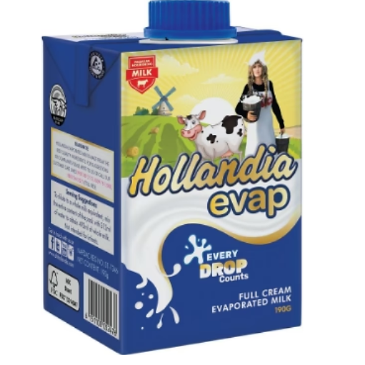 hollandia evap milk 190g x 12