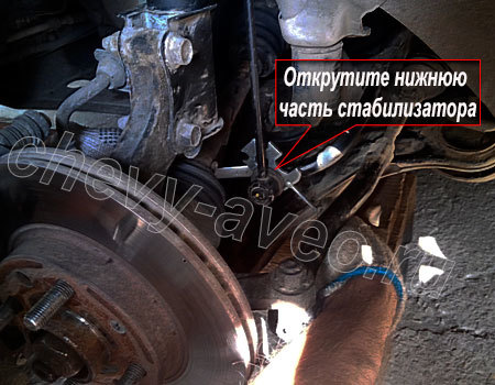 Замена стоек стабилизатора тигуан