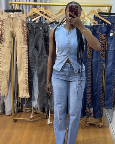 2pcs Denim Set (Light Nova Combo)