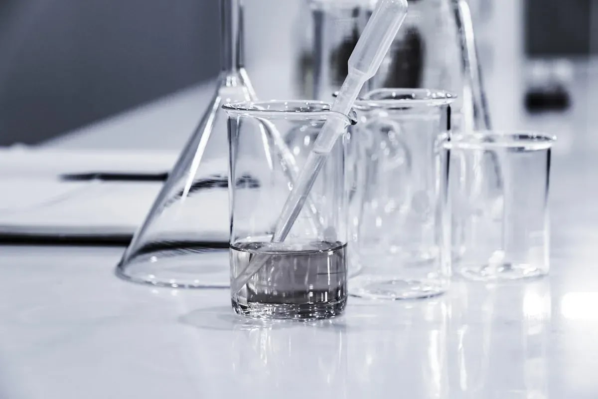 Science laboratory glassware