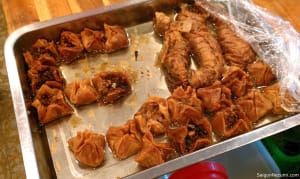 Turkish Baklava at Berru Turkish and Coffee Restaurant