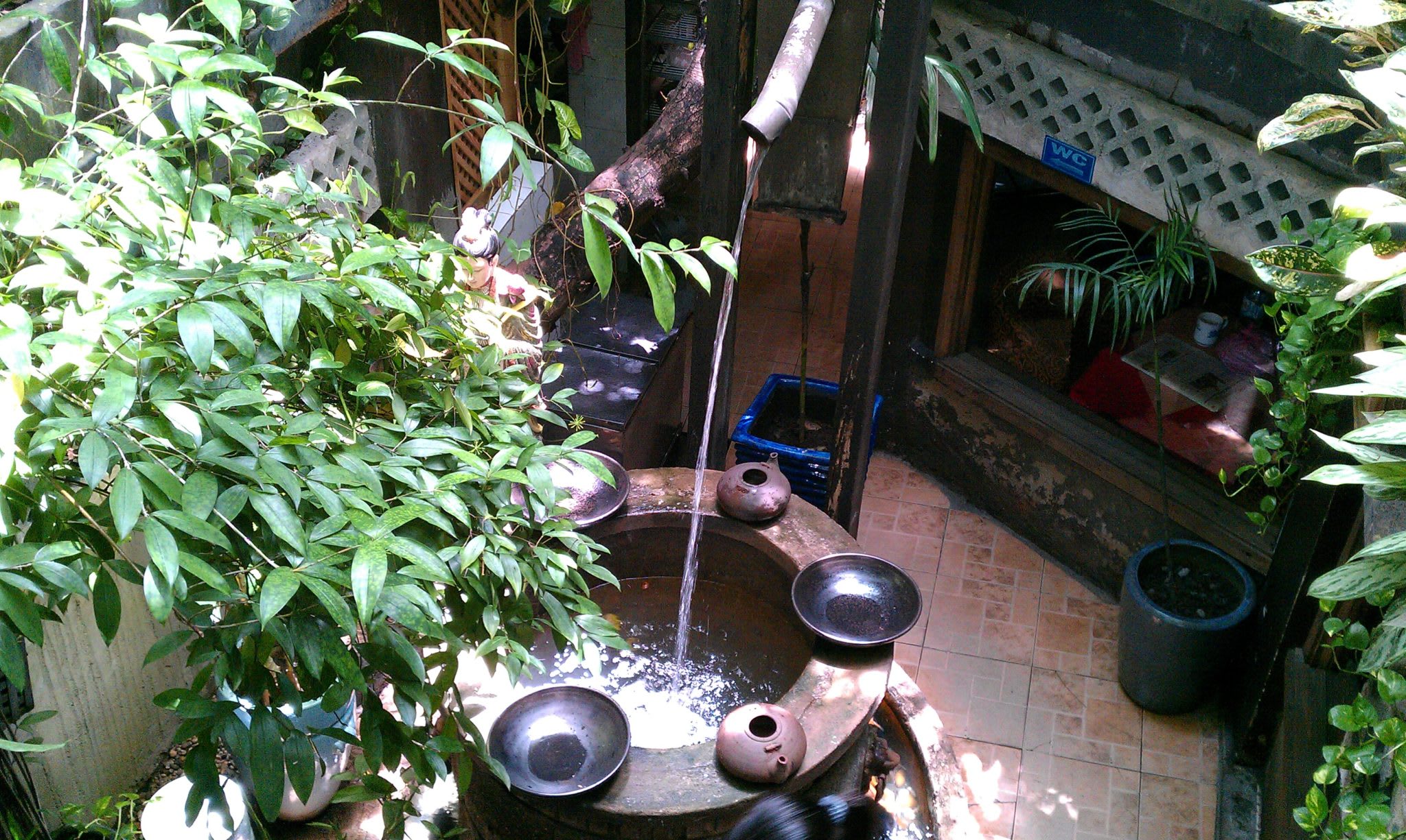 Water fountain - Tram Cafe