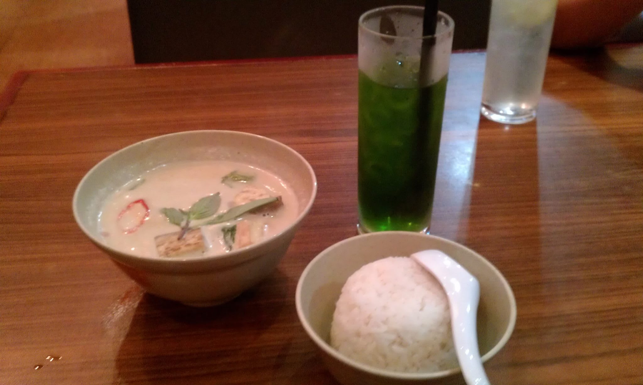 Thai Green Curry with Sticky Rice - Vincom Center