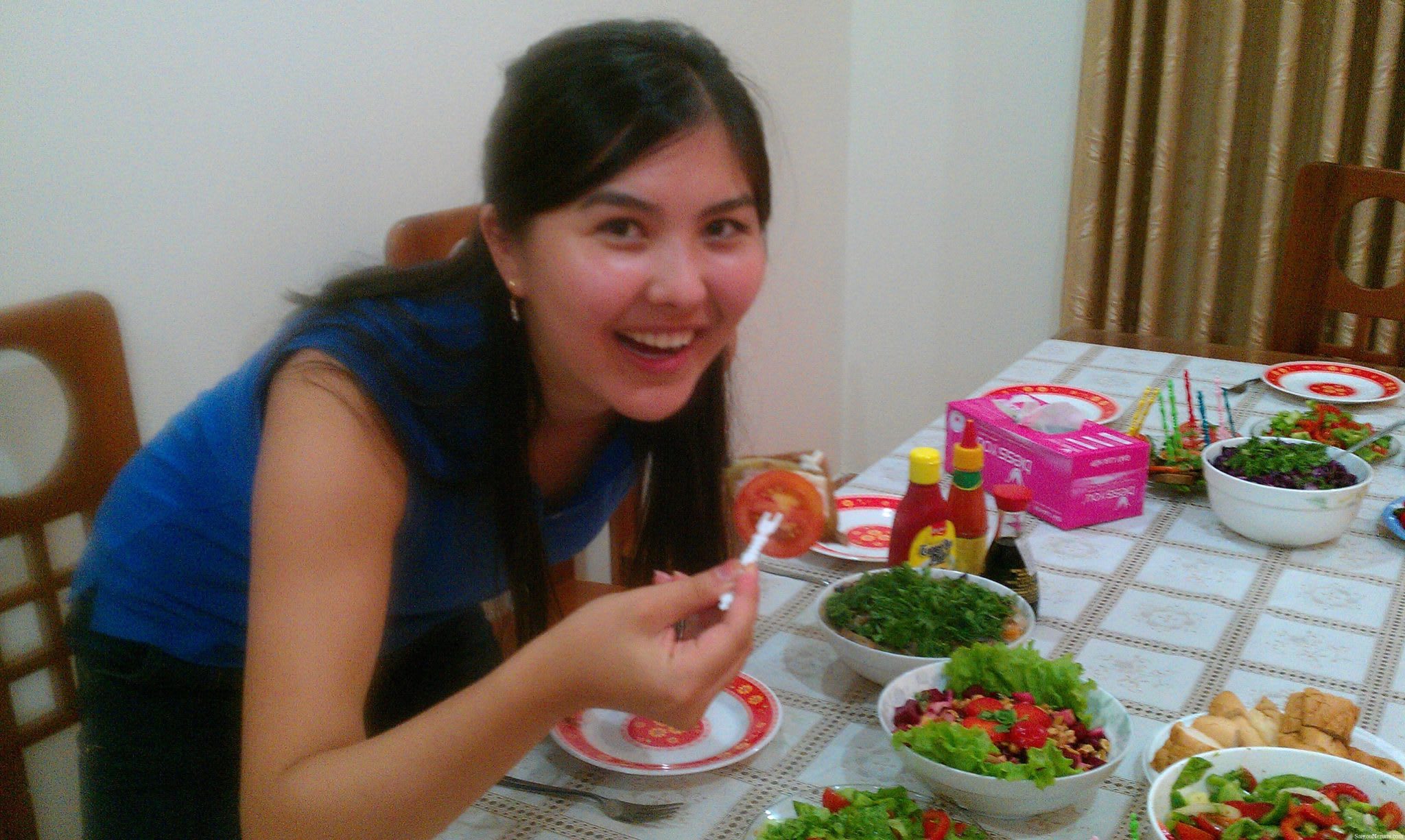 My Kazakh friend, Aika