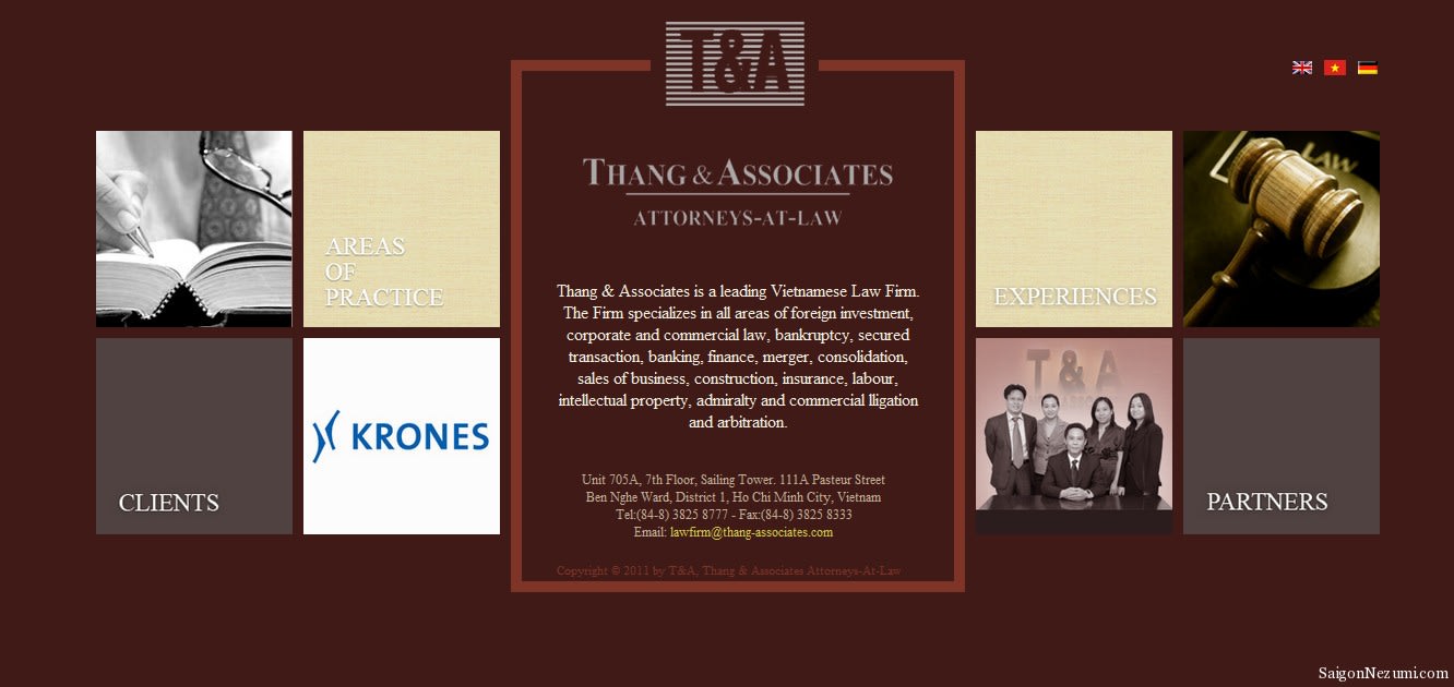 TA Law firm Joomla theme by Viivue