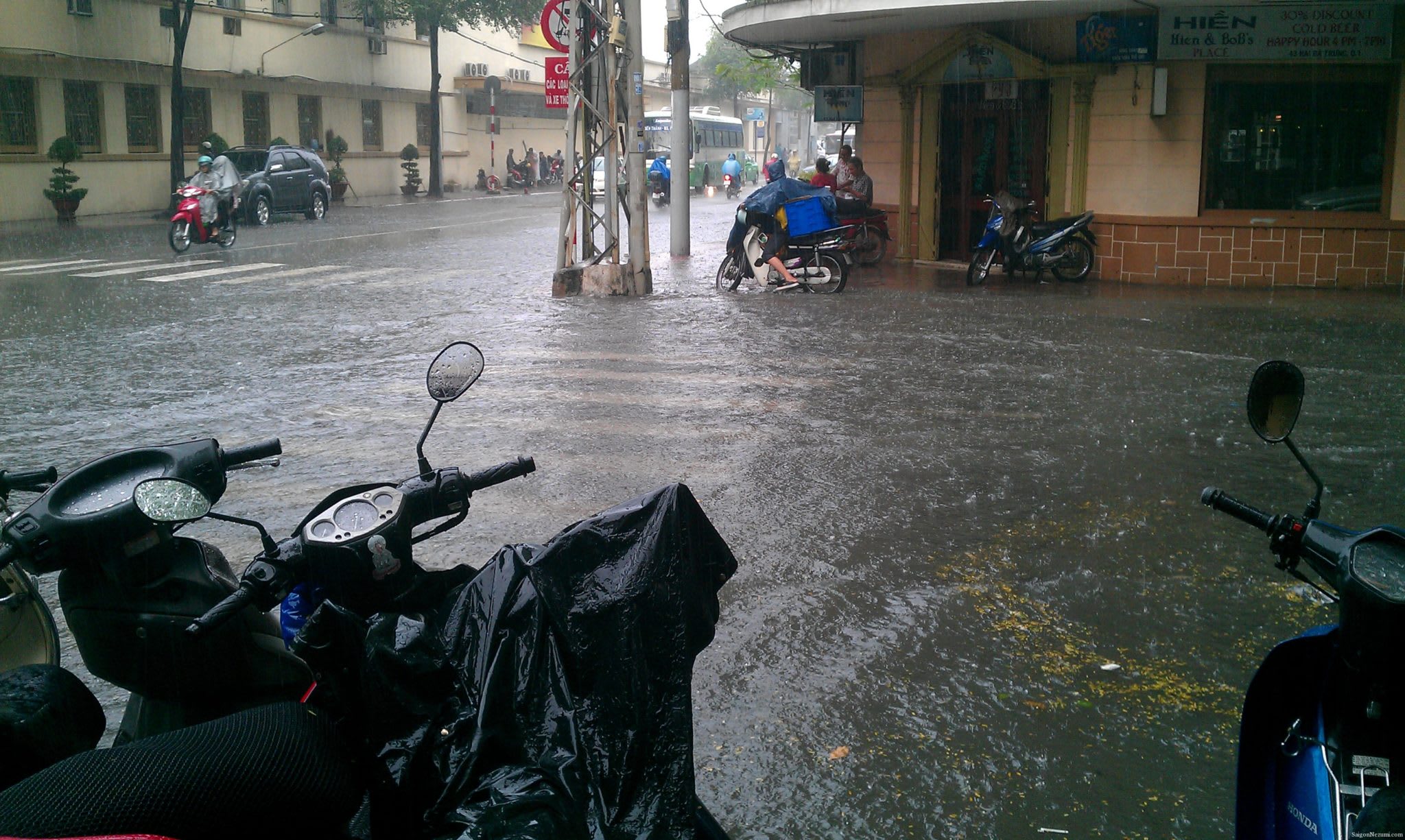 A Rainy Saigon Friday Deluge