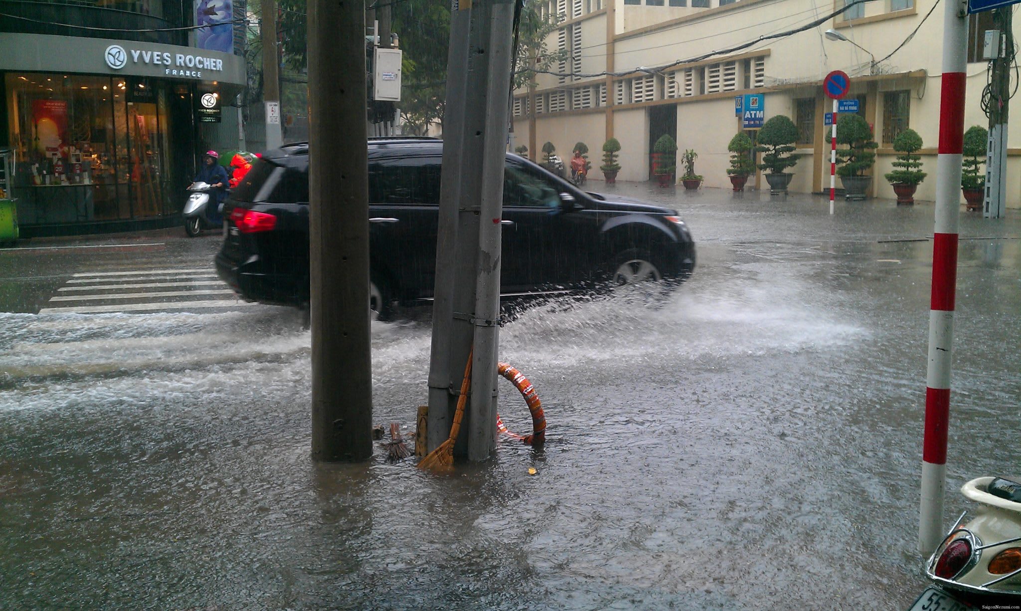 A Rainy Saigon Friday Deluge
