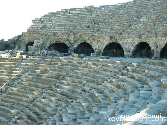 Greek Amphitheatre - Side, Turkey