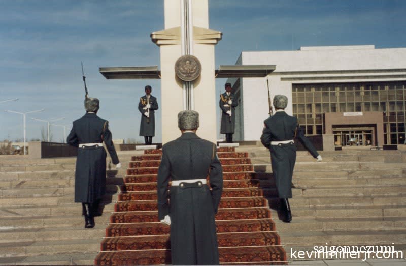 Kyrgyz Honor Guard - Bishkek, Kyrgyzstan