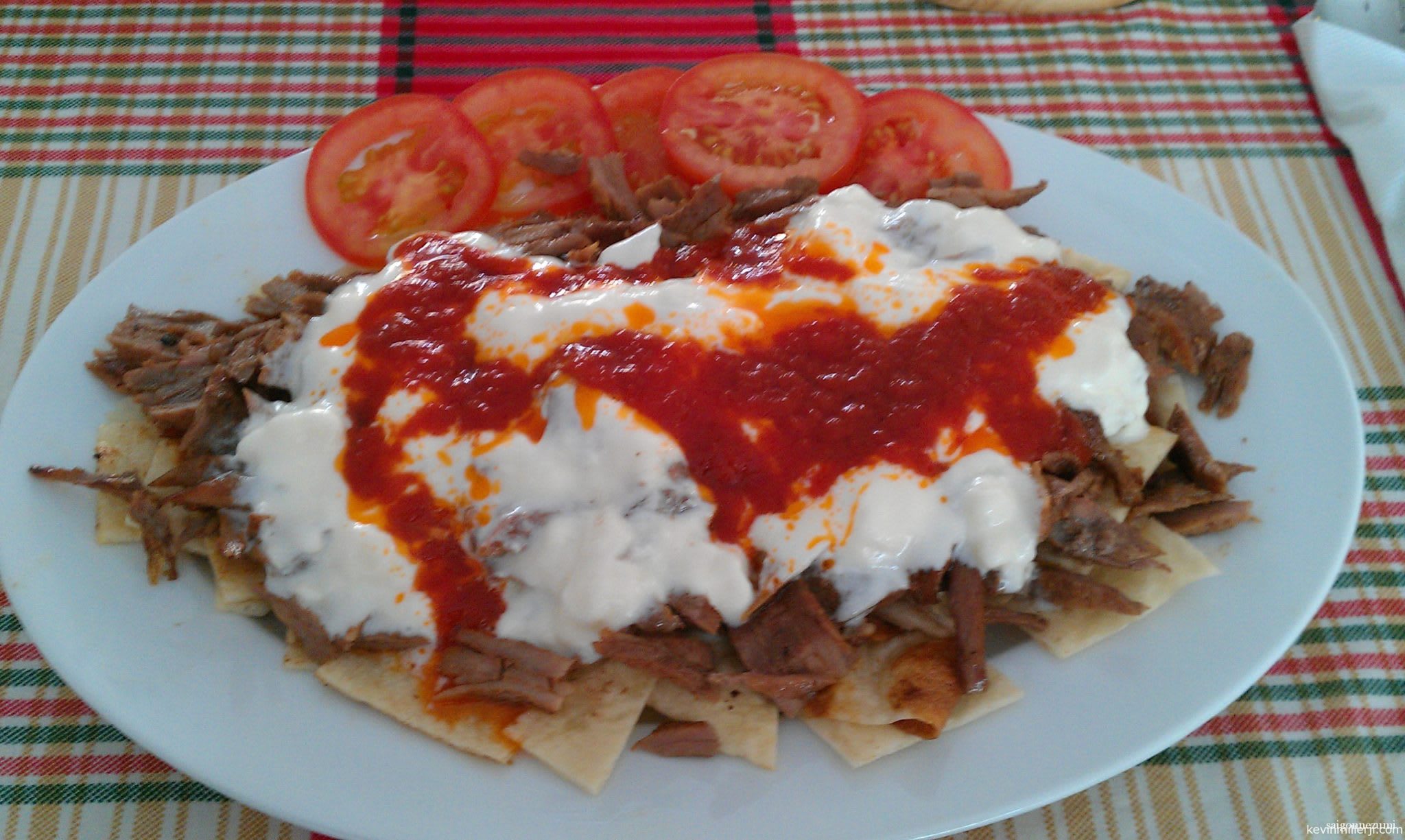 Iskender at Berru Turkish Coffee and Restaurant - Saigon, Vietnam
