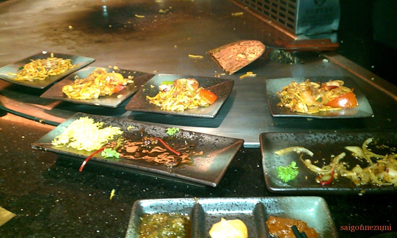 More grilled food