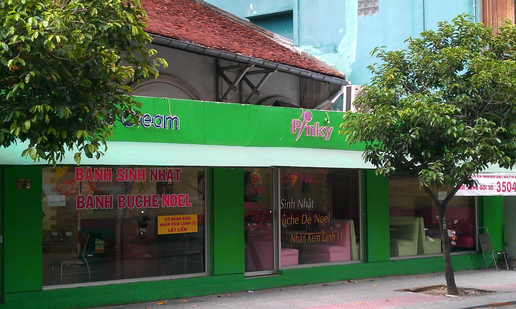 Pinky Ice Cream in District 1 (Saigon)