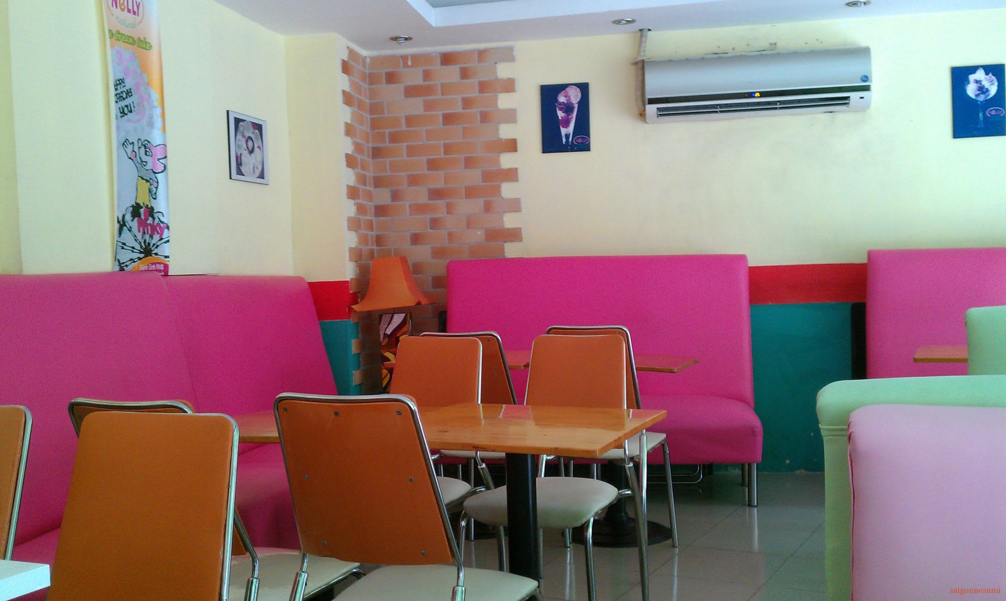 Pinky Ice Cream in District 1 (Saigon)