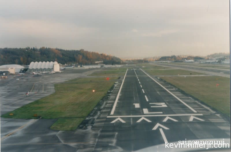 Landing at Boeing Field (Seattle, Wa.)