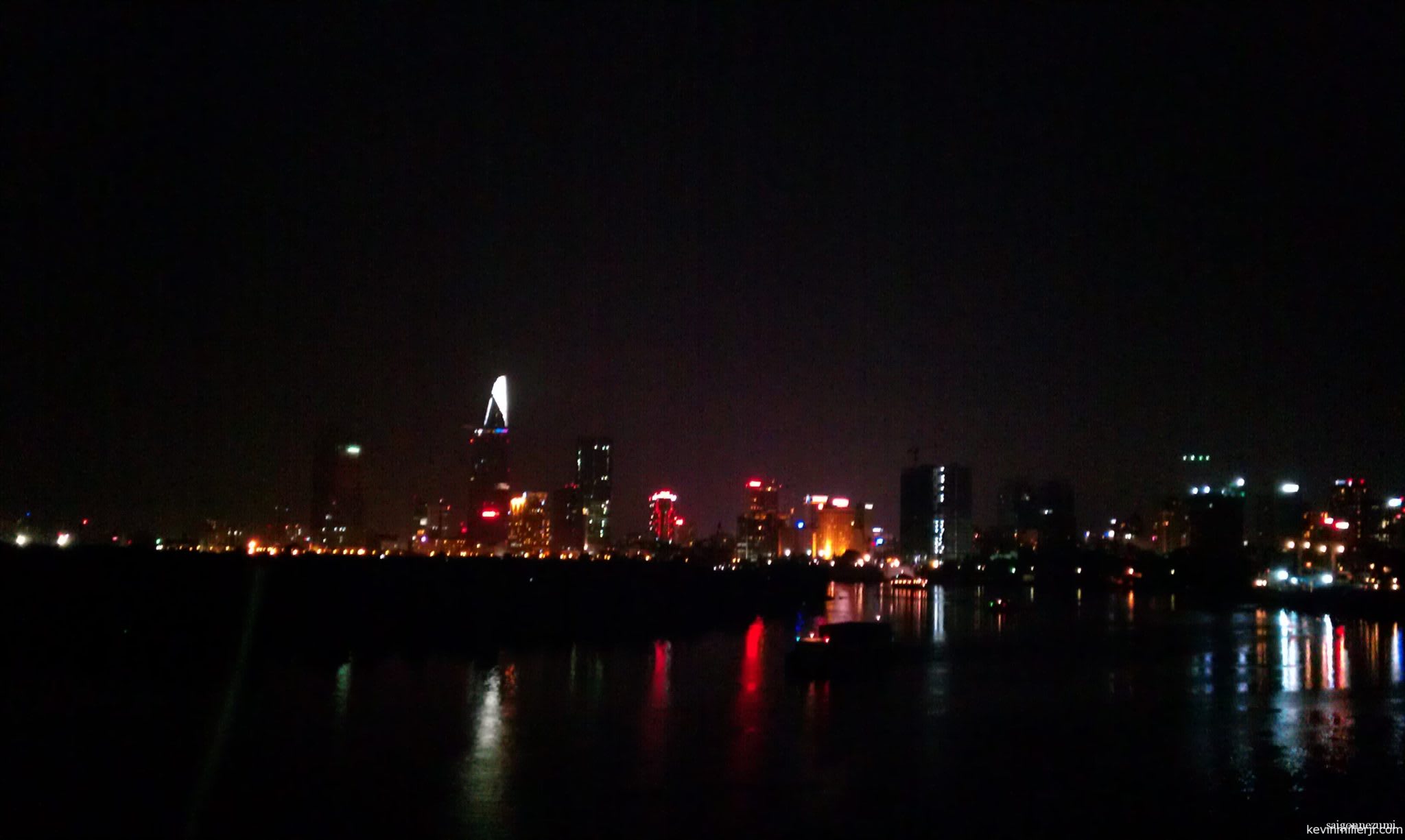 Saigon Skyline at night