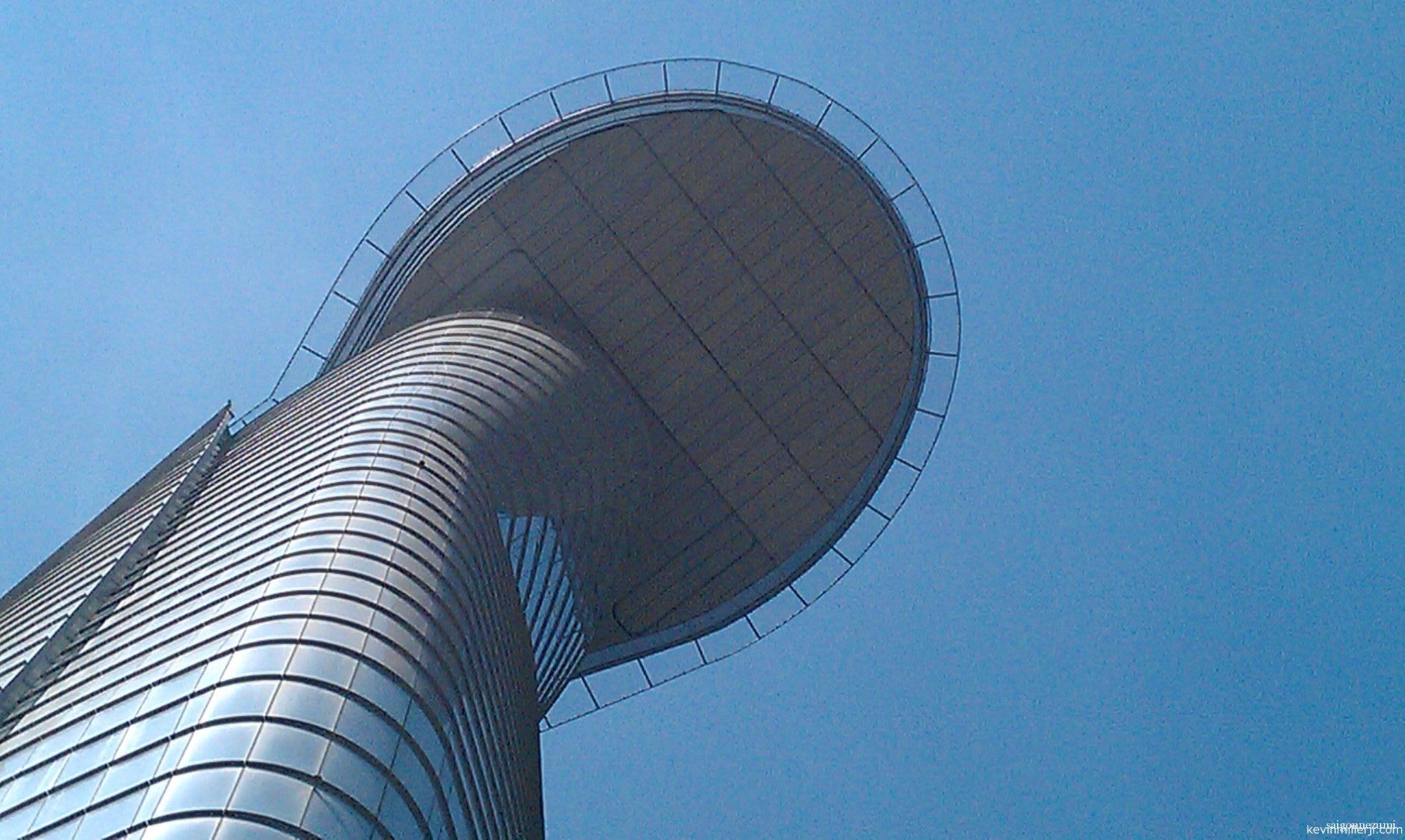 Helicopter pad at Bitexco Building - Saigon, Vietnam