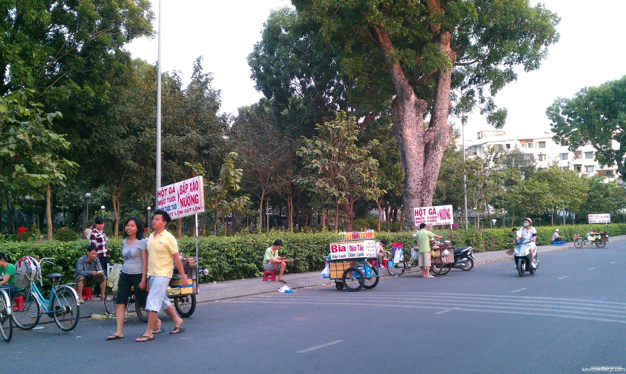 Street Food Vendor in Saigon