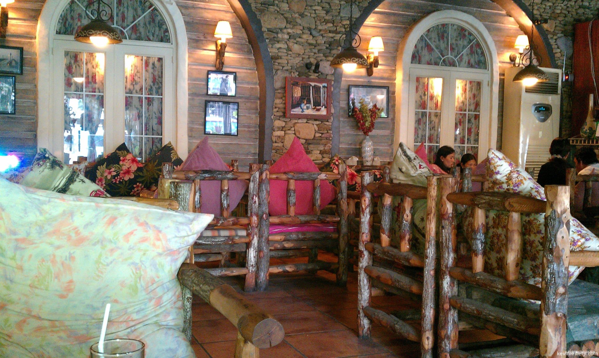 Relaxing coffee shop in Saigon