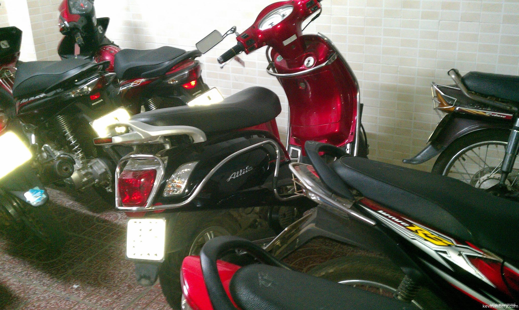 Motorbike parking - Saigon