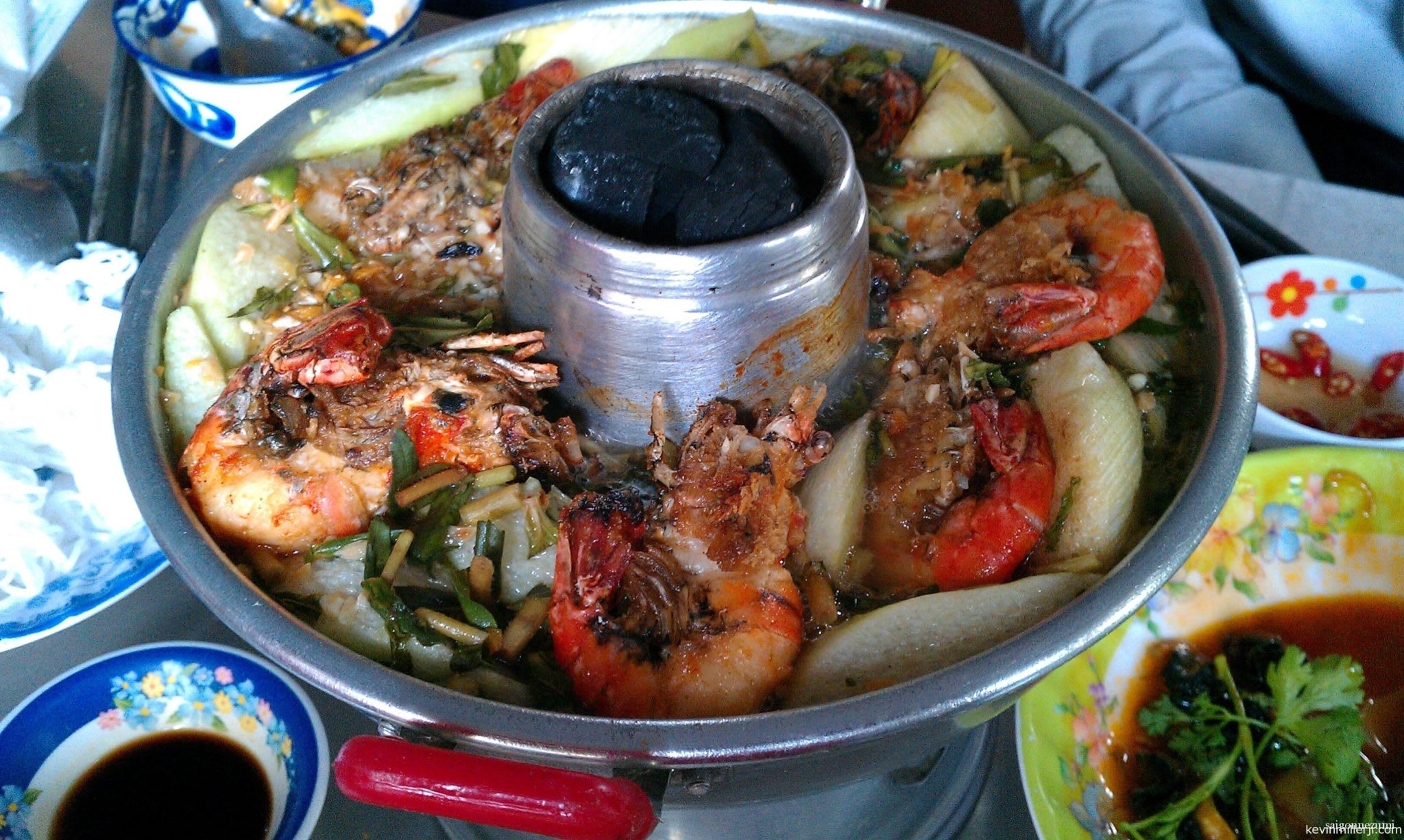 Thai Shrimp hot pot in Saigon