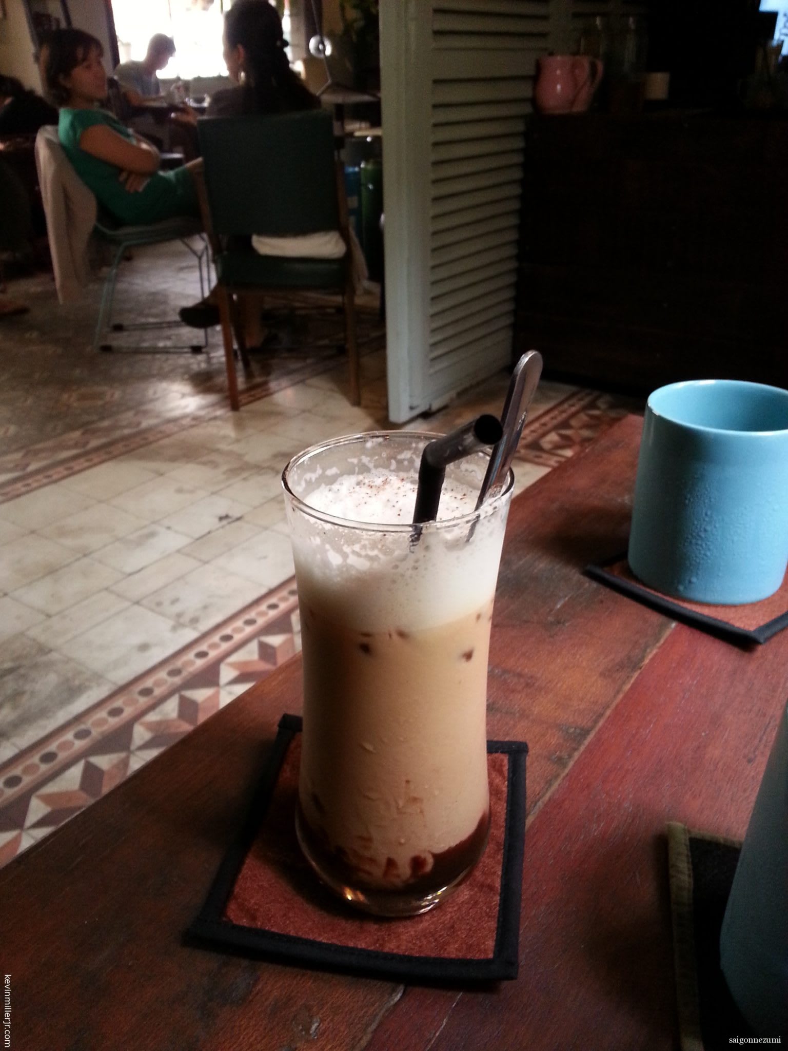 Ice Mocha with Milk - bang khuang cafe