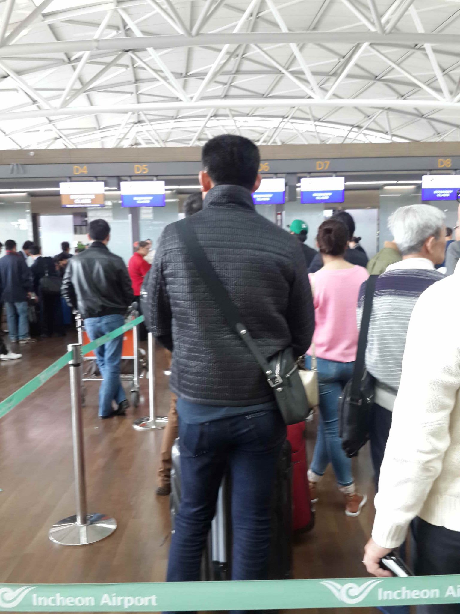 Air Astana at Incheon International Airport
