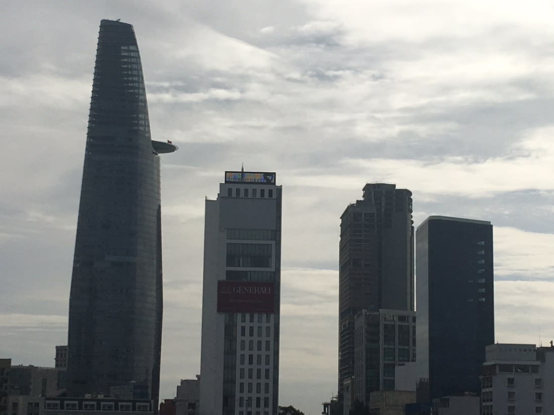 Bitexco Financial Tower in Saigon 