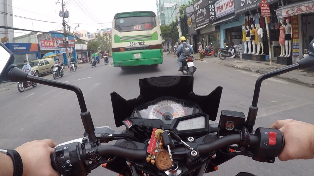 Saigon Bus in District 7