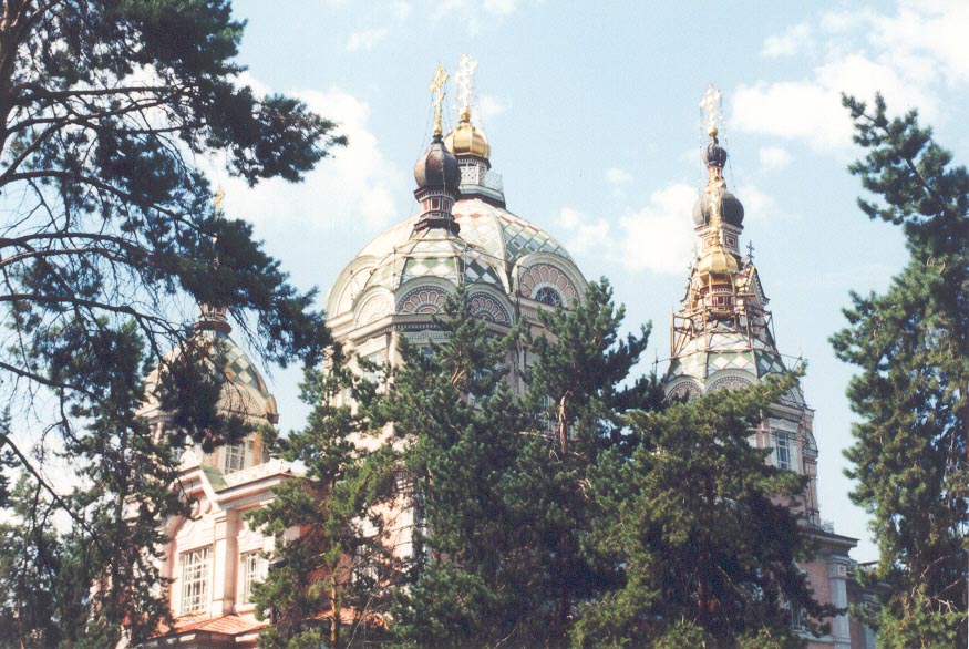 Ascension Cathedral in Almaty, Kazakhstan, (May, 1997)