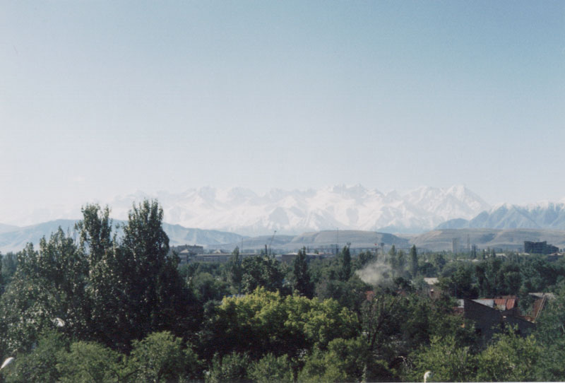 View from Yug Dva (2) - Bishkek, Kyrgyzstan.