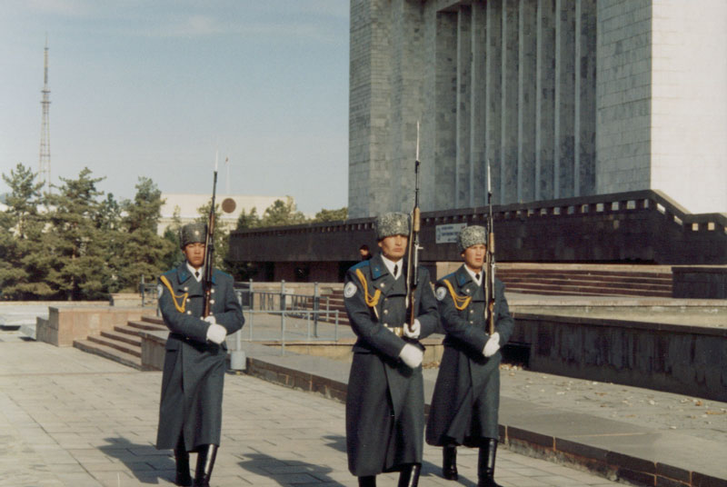 Honor Guard - Bishkek, Kyrgyzstan.