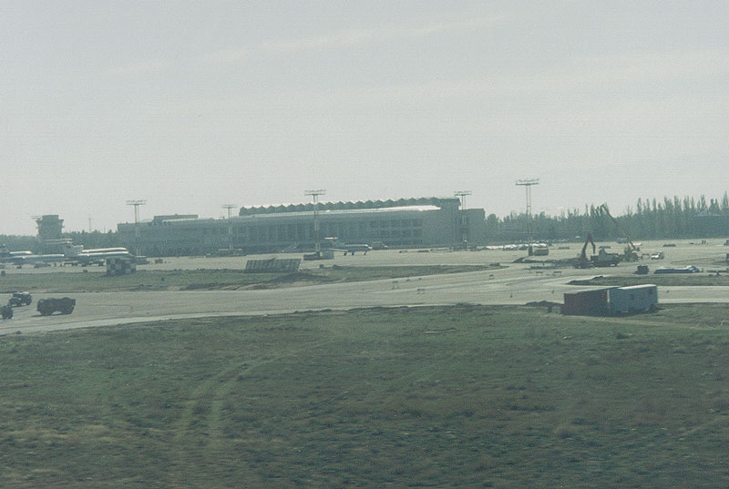 Manas International Airport - Bishkek, Kyrgyzstan.