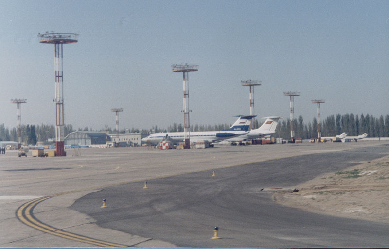 Manas International Airport - Bishkek, Kyrgyzstan.