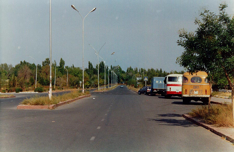 Late 1990s road in Karatau