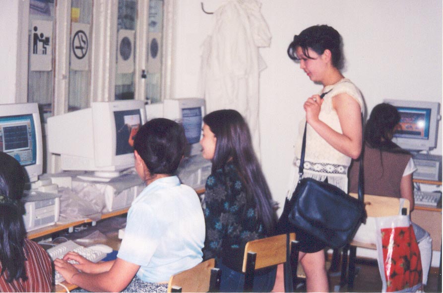 Other computer students at the Karatau Lyceum (Karatau, Kazakhstan)